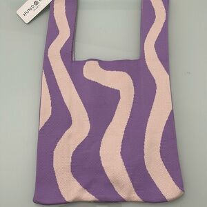 NWT Hundred Japan Style Swirls Knit Bag